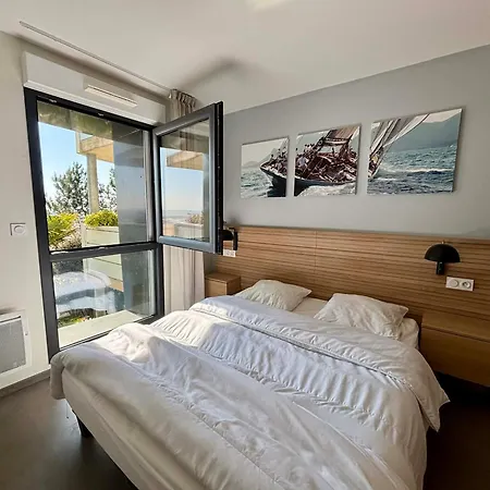 Luxe 2 Chambres, Balcon, Acces Plage, Piscine, Animaux Admis, Parking - Fr-1-194-236 Lejlighed *