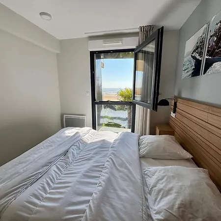 Lejlighed Luxe 2 Chambres, Balcon, Acces Plage, Piscine, Animaux Admis, Parking - Fr-1-194-236