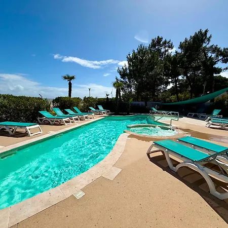 Luxe 2 Chambres, Balcon, Acces Plage, Piscine, Animaux Admis, Parking - Fr-1-194-236 Lejlighed *